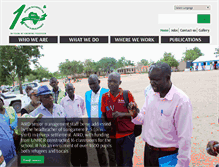 Tablet Screenshot of airdinternational.org
